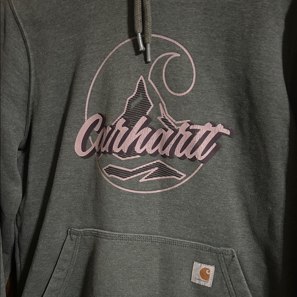 Carhartt Gray Women’s Sweater with Logo - Picture 2 of 4